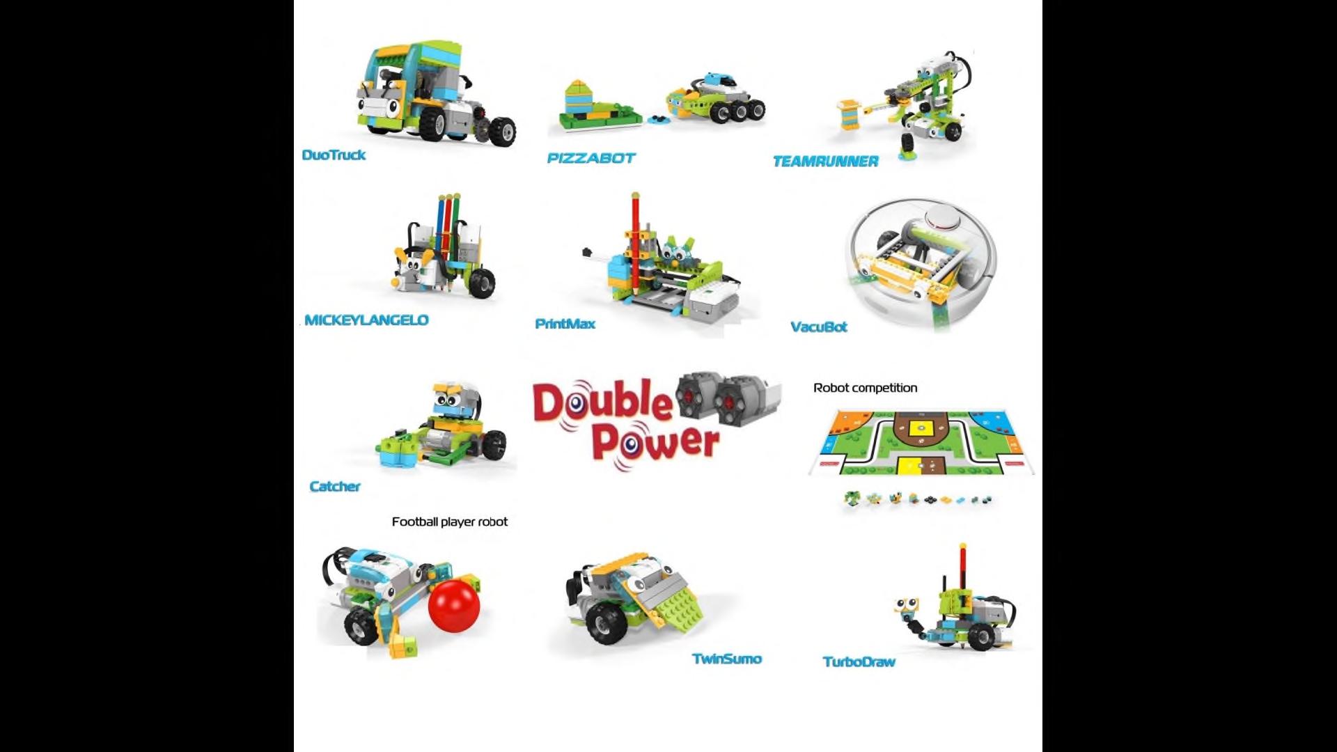 Набор из 650 инструкций по сборке WeDo 2.0 + игры Scrath, робототехника