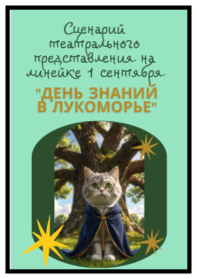 Сценарий театрализованной части праздника 1 сентября (в русском стиле) “День знаний в Лукоморье”